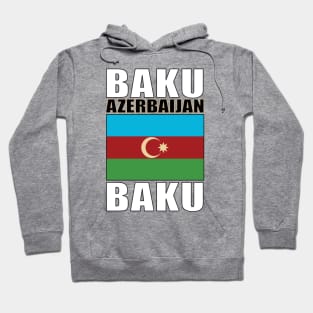 Flag of Azerbaijan Hoodie